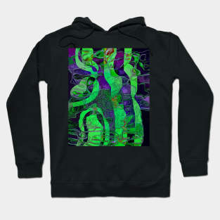 Digital abstract art 2.3 Hoodie